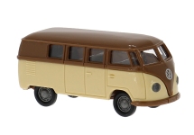 Brekina 31033 - H0 - VW T1a Kombi - braun/beige